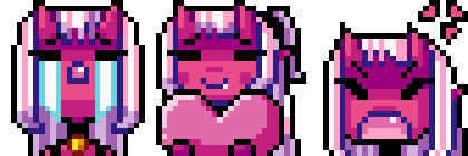 pixel art emotes